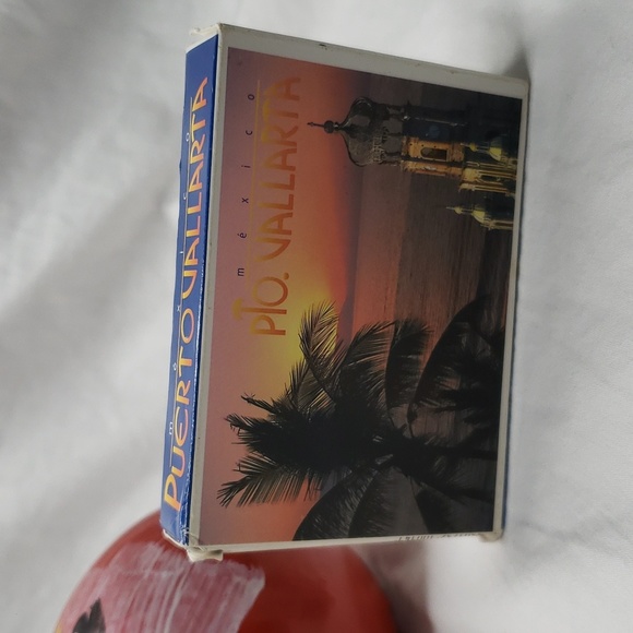 Puerto Vallarta Mexico Souvenirs Playing Cards, Maraca Keychain - Picture 2 of 7